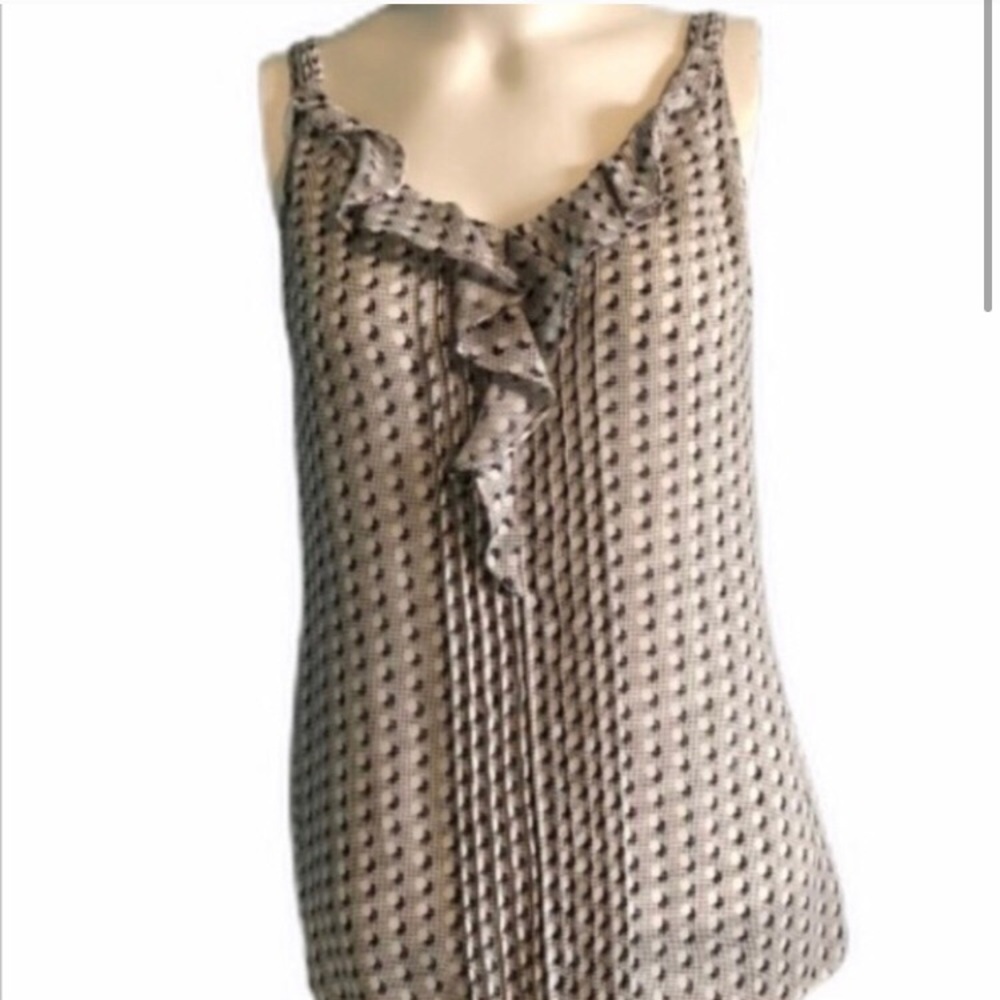WHBM Ruffled Top Size S